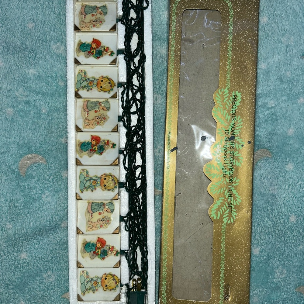 Precious Moments Holiday String Lights - Multicolor